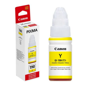 Botella de Tinta Canon GL190 Amarilla