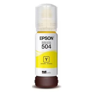Botella de Tinta Epson T504 Amarilla