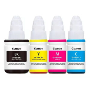 Combo 4 Botellas de Tintas Canon GL190